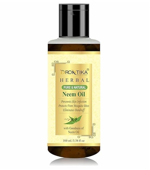 Pure Neem Oil for Hair & Skin - Remove pimples, acne and cure any