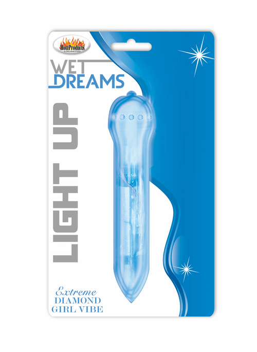 Wet Dreams Light Up Extreme Diamond Girl Vibe -  Blue