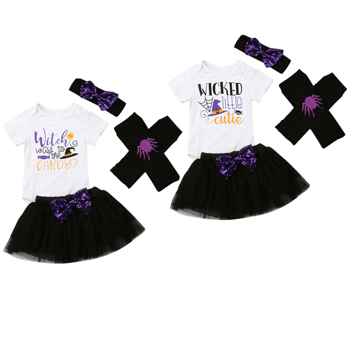 0 18M Baby Halloween Outfits Newborn Babies Girls