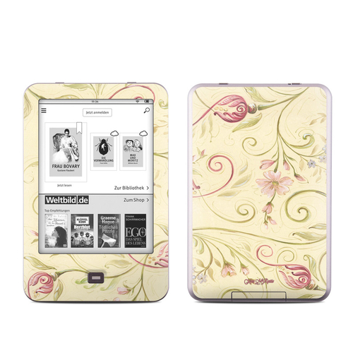 DecalGirl TOLS-TSCROLL Tolino Shine Skin - Tulip Scroll