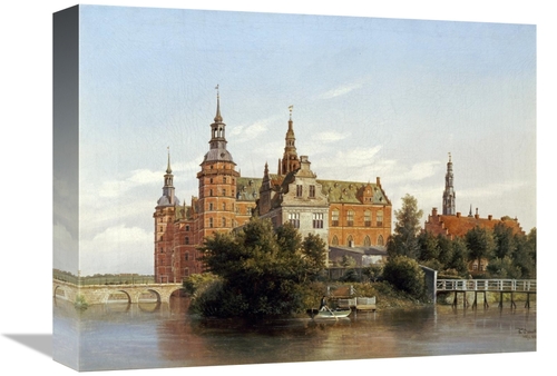 Global Gallery GCS-267166-16-142 16 in. Frederiksborg Castle, Denm