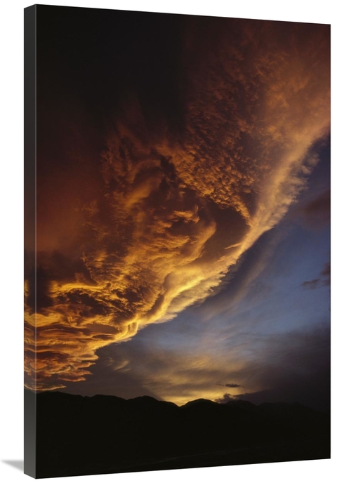 Global Gallery GCS-453511-2436-142 24 x 36 in. Sunset on Storm Clouds 