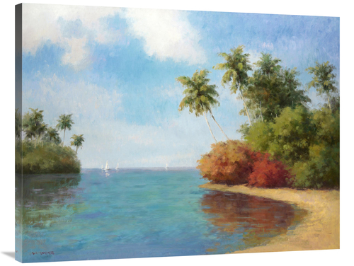 Global Gallery GCS-131226-3040-142 30 x 40 in. Coco De La Playa Art Pr