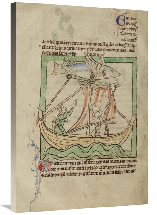 Global Gallery GCS-454770-2436-142 24 x 36 in. A Flying Fish Art Print