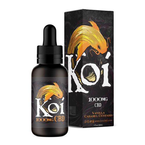 Gold Koi - Vanilla Caramel Custard - 1000mg