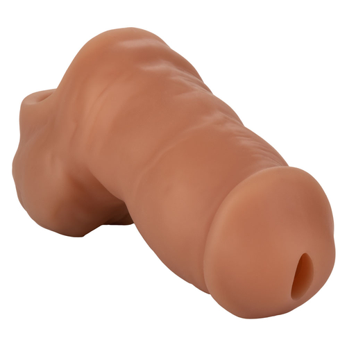 Packer Gear 4 Inch Ultra-Soft Silicone Stp Packer - Brown