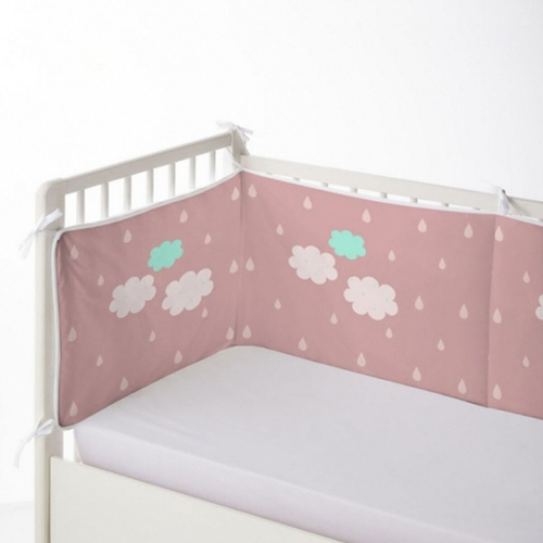 Cot protector Haciendo el Indio Rabbit and Cloud (60 x 60 x 60 + 40