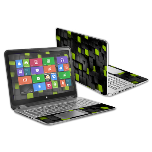 MightySkins HPENVY15-Cubes Skin Decal Wrap for 15.6 in. HP Envy x360 2