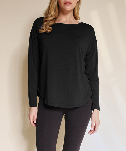 Bamboo Dolman Long Sleeve Top