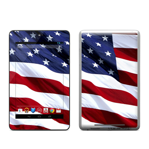 DecalGirl GN7T-PATRIOTIC Google Nexus 7 Tablet Skin - Patriotic