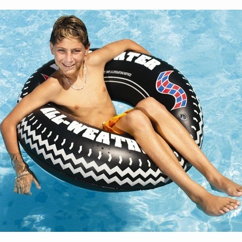 International Leisure Prod 9021SL Monster Tire Ring Pool Float - 36 in