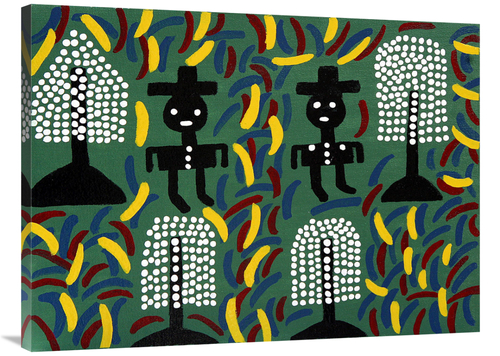 Global Gallery GCS-479471-3040-142 30 x 40 in. Secret Gardens 10 Art P