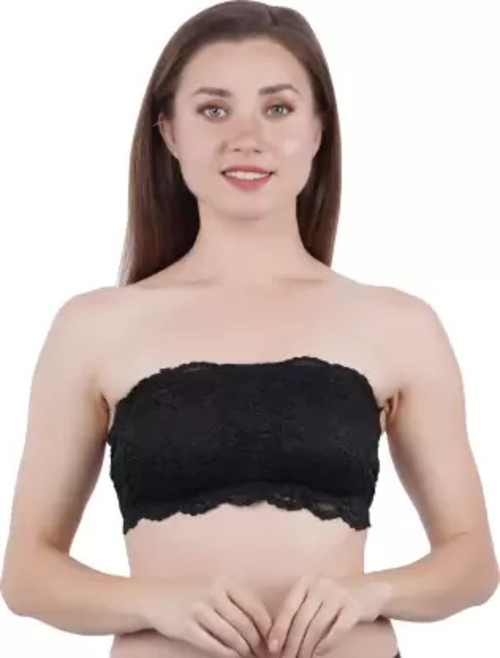 Main Women Tube Lightly Padded Bra (Black) image