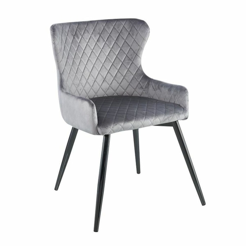 Chair DKD Home Decor Black Grey Multicolour 65 x 55 x 82 cm