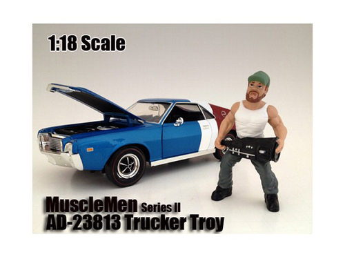 Musclemen \Trucker Troy\" Figure For 1:18 Scale Models by American