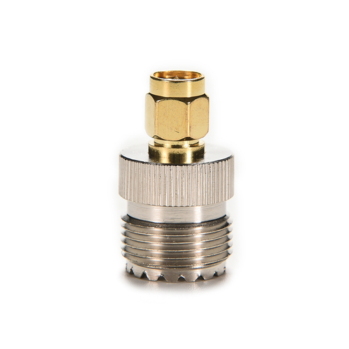 1Pc Silvering Adapter SO239 UHF Female Jack To SMA