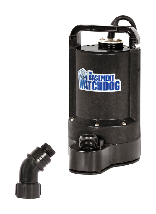Basement Watchdog 4925285 1 by 3 HP Plastic Manual Utility Pump