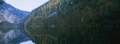 Panoramic Images PPI119137L Lake in front of mountains  Lake Toplitz  