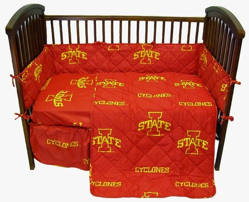 College Covers ISUCSFSPR Iowa State Cyclones Baby Crib Fitted Sheet Pa