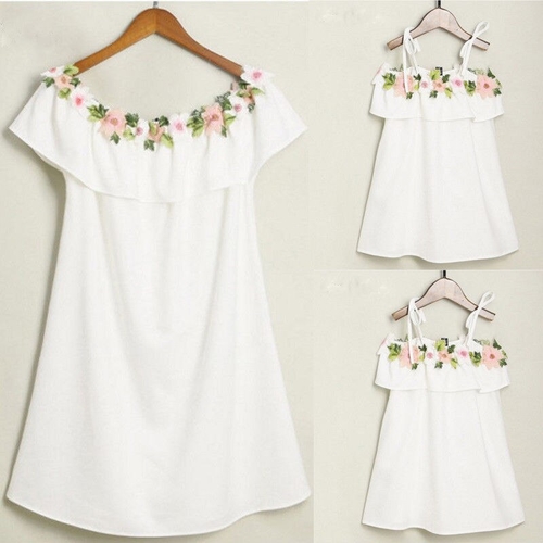 2018 Sweet Princess Summer Family Matching Mother