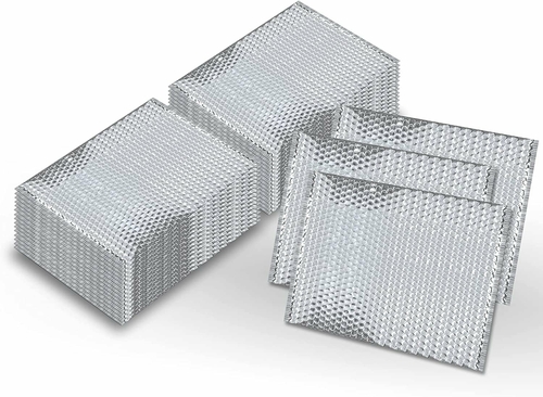 Pack of 50 Silver Bubble Mailers 24 x 20 Food Grade Padded Envelopes