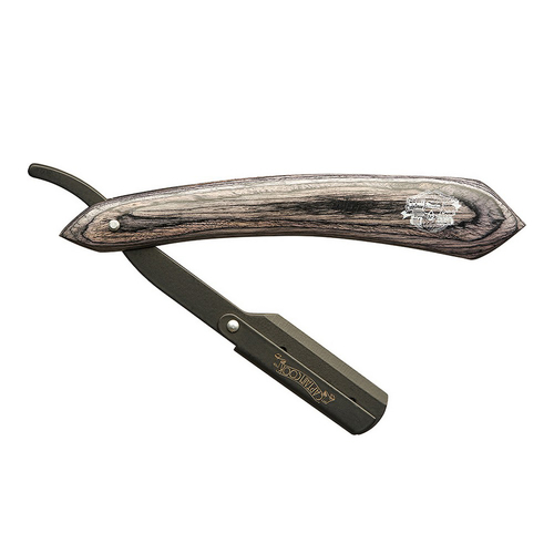 Pocketknife Captain Cook Eurostil AFEITAR"CAPTAIN COOK"MANGO Black