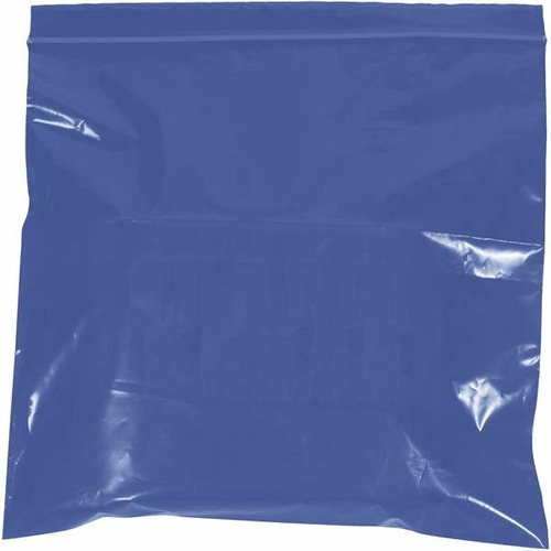 Box Partners PB3670BL 12 x 15 in. 2 Mil Blue Reclosable Poly Bags - Pa
