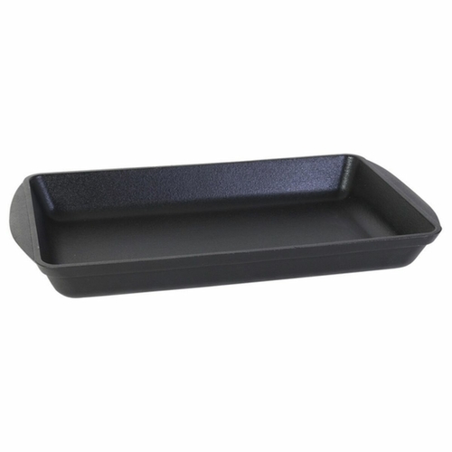 Serving Platter Black Cast Iron (37,5 x 26,5 x 6,5 cm)