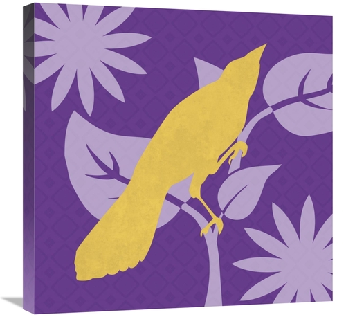 Global Gallery GCS-454904-2424-142 24 x 24 in. Bright Birds - Jay Art 