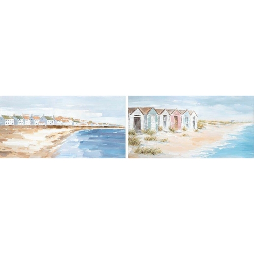 Canvas DKD Home Decor 120 x 3,5 x 60 cm 120 x 3,7 x 60 cm Beach