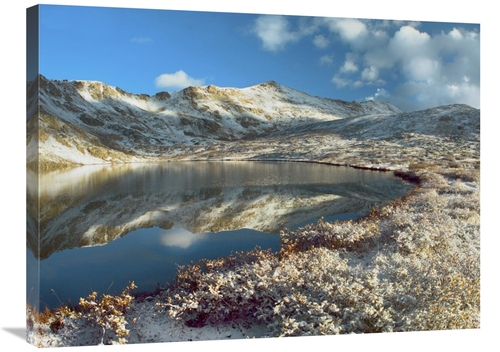 Global Gallery GCS-396189-2432-142 24 x 32 in. Geissler Mountain & Lin