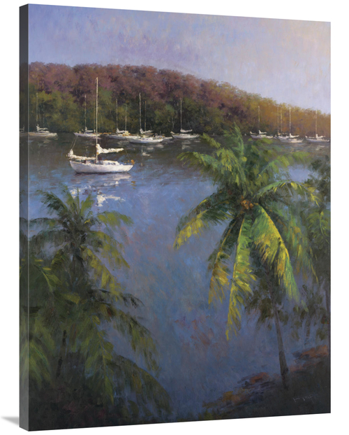 Global Gallery GCS-125302-3040-142 30 x 40 in. Caribbean Lagoon Art Pr