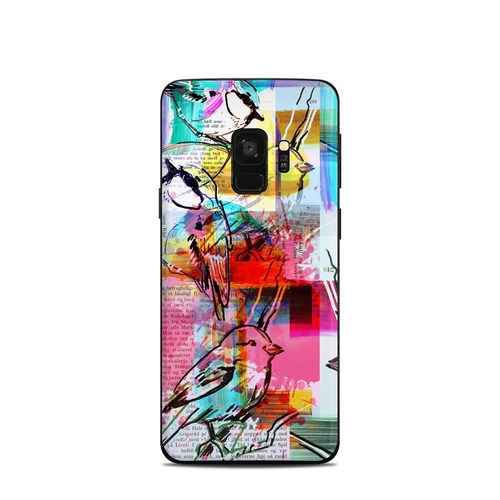DecalGirl SGS9-BOOKBIRDS Samsung Galaxy S9 Skin - Book Birds