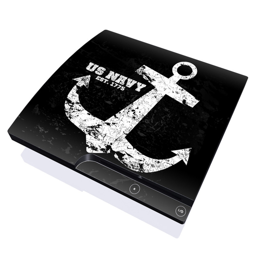 DecalGirl PS3S-ANCHOR PS3 Slim Skin - Anchor