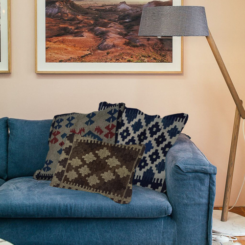 Kilim English Walnut Cushion Cover