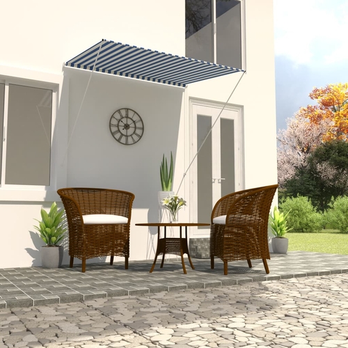 Retractable Awning 39.4"x59.1" Anthracite