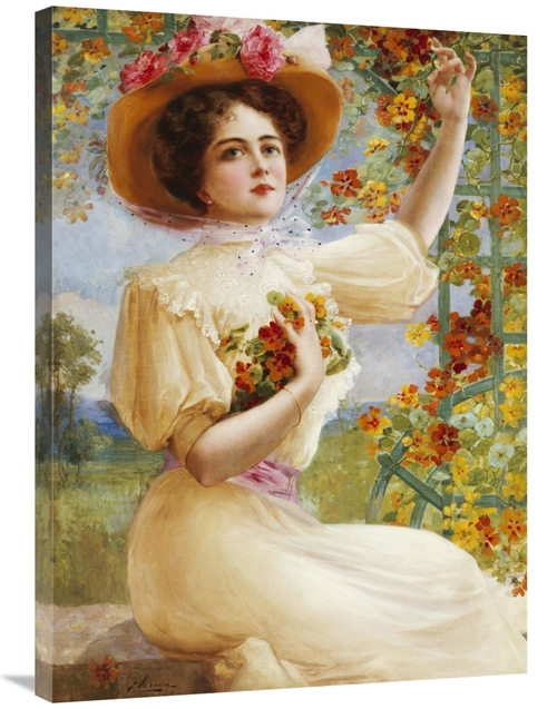 Global Gallery GCS-267524-36-142 36 in. A Summer Beauty Art Print - Em