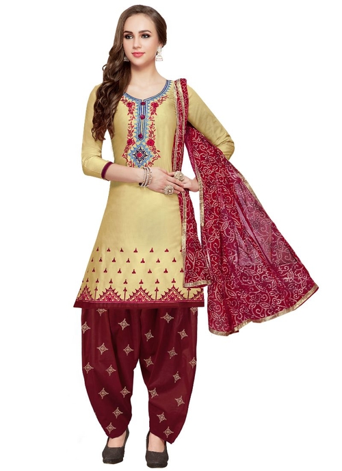 Generic Women's Pure Cotton Salwar Material