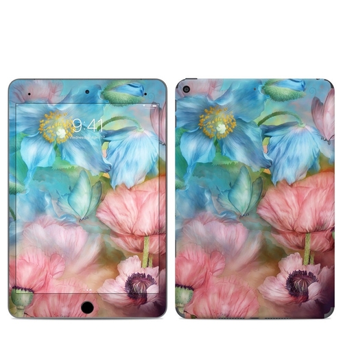 DecalGirl IPDM19-POPPYGARDEN Apple iPad Mini 2019 Skin - Poppy Garden