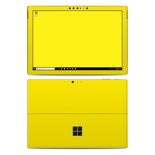 DecalGirl MSP6-SS-YEL Microsoft Surface Pro 6 Skin - Solid State Yello