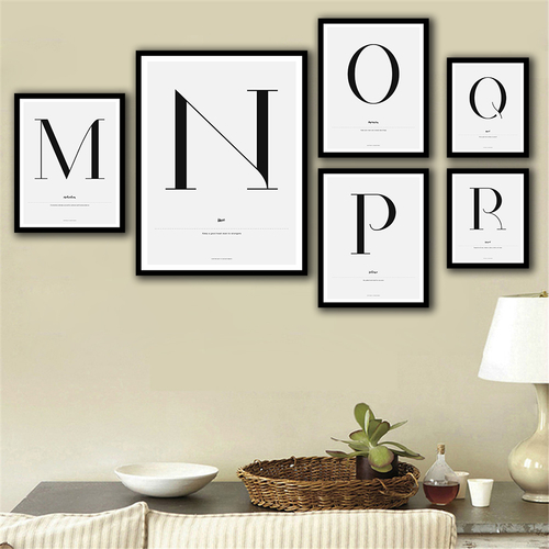Nordic Posters Nursery Wall Art Canvas HD