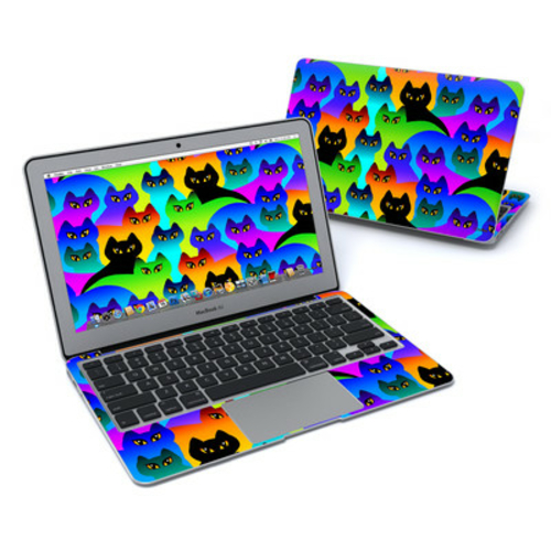 DecalGirl MBA11-RCATS DecalGirl MacBook Air 11in Skin - Rainbow Cats