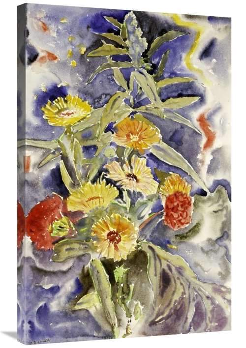 Global Gallery GCS-267932-36-142 36 in. Spray of Flowers Art Print - C