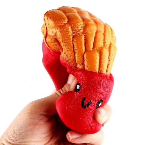 New 12CM French Fries Cream Scented squishy 6