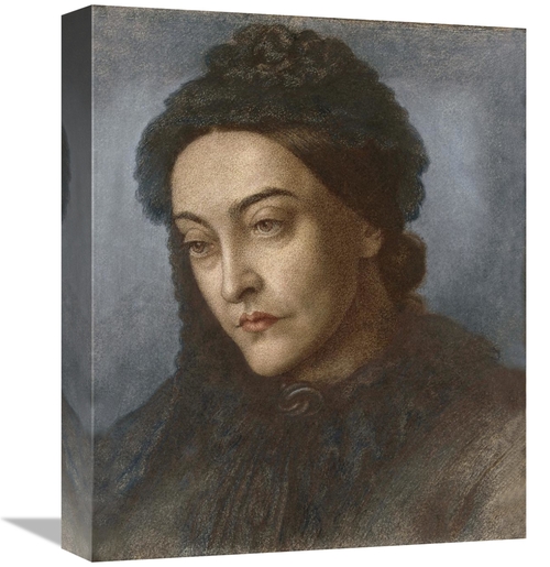 Global Gallery GCS-267191-16-142 16 in. Portrait of Christina Rossetti