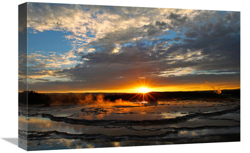 Global Gallery GCS-486644-22-142 22 in. Ring of Fire Art Print - Vic S