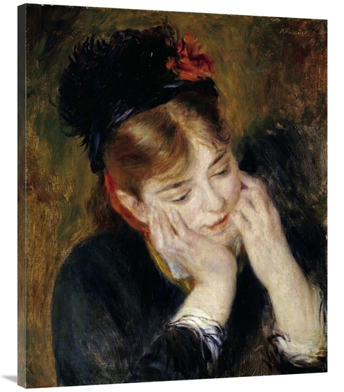 Global Gallery GCS-267144-40-142 40 in. Contemplation Art Print - Pier