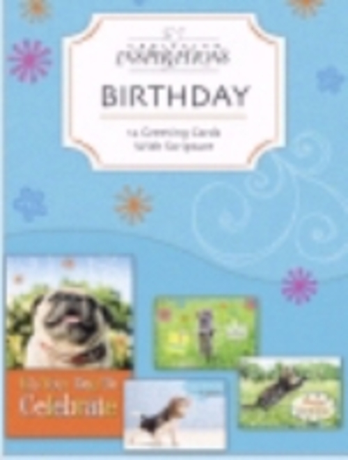 Faithfully Yours 165243 Birthday-Furry Friends Boxed Card - Box of 12