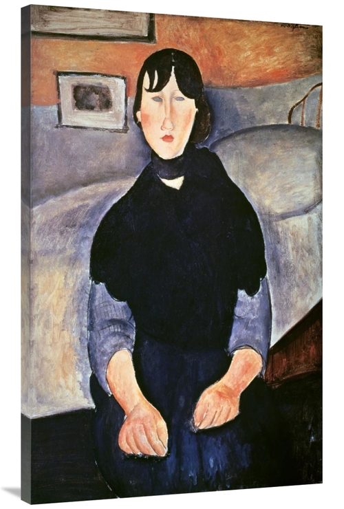 Global Gallery GCS-278588-44-142 44 in. La Fille Du Peuple Art Print -