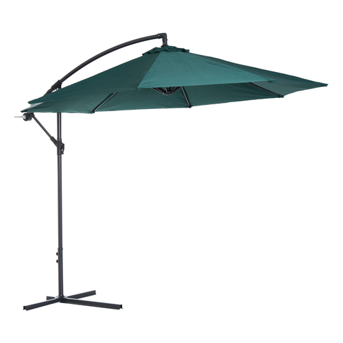 Outsunny Œ¶10‚Äô Deluxe Patio Umbrella Outdoor Market Parasol Banana